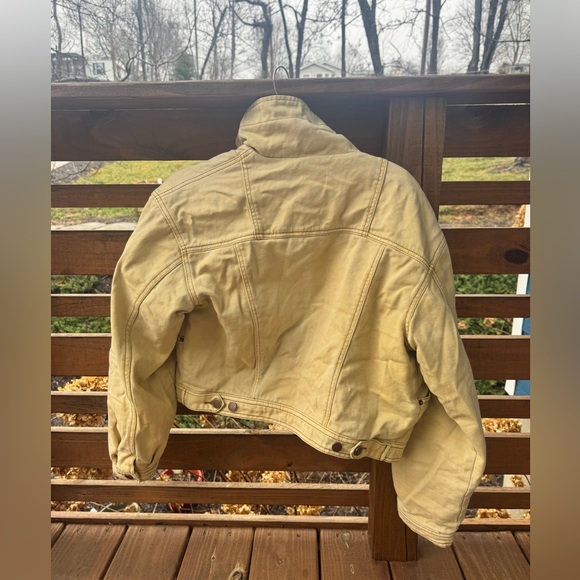 BDG Cropped Yellow Jean Jacket - Picture 5 of 5